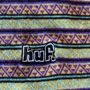 HUF Knitted green and purple skater